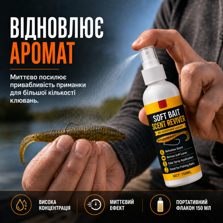  Soft Bait - подарунок, який оцінить кожен рибалка